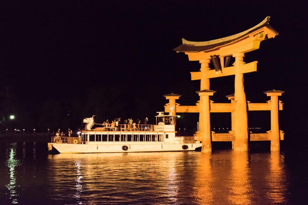 Miyajima Guest House Mikuniya Hacukaicsi Kültér fotó