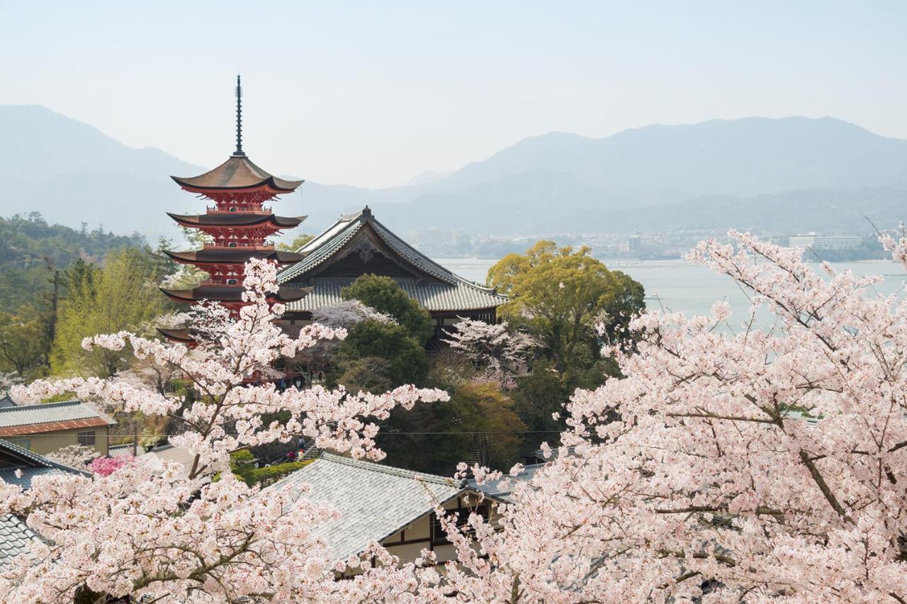 Miyajima Guest House Mikuniya Hacukaicsi Kültér fotó